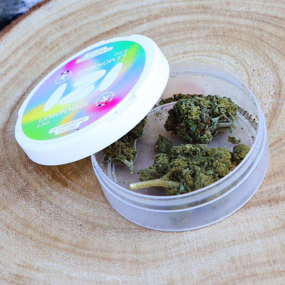 Fleurs de CBD Lemon Haze 2,5gr