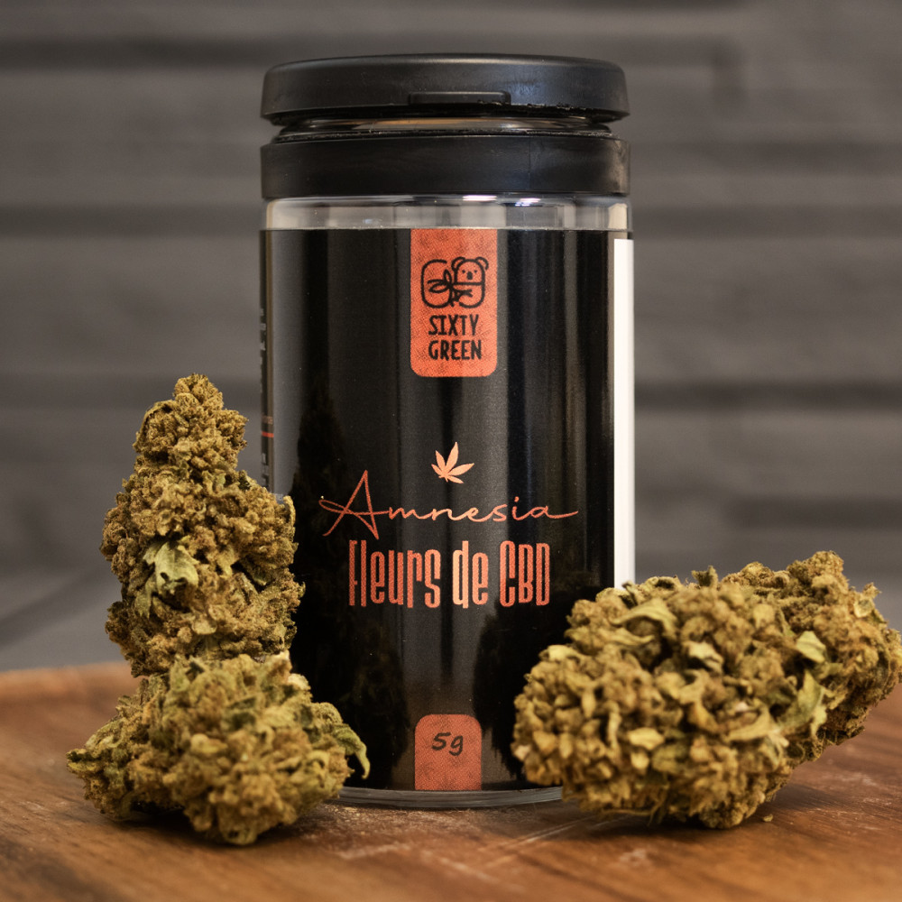 Fleurs de CBD Amnesia 5gr