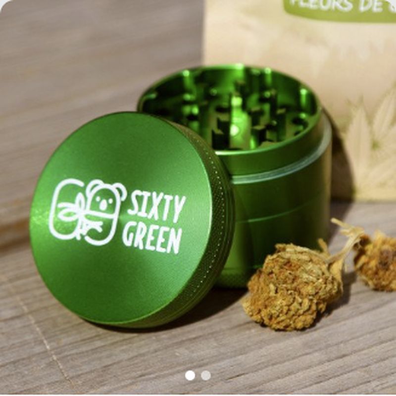 Grinder alu Ø55 4 parties