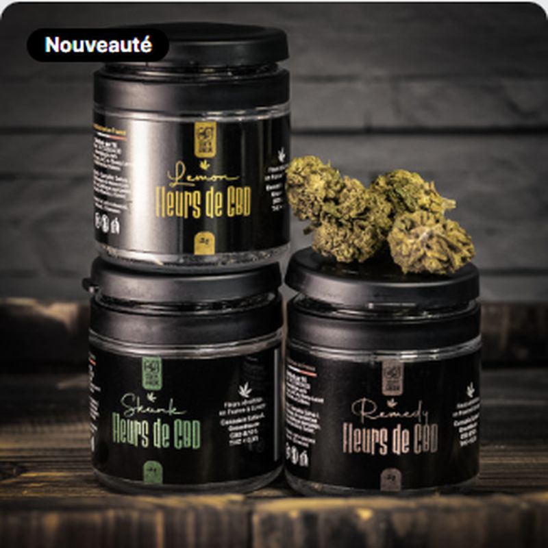 Pack Fleurs de CBD 3×2gr