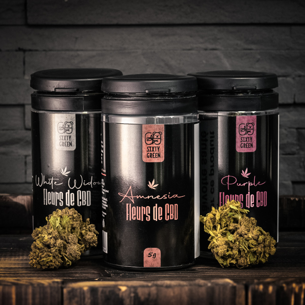 Pack Fleurs de CBD 3×5gr