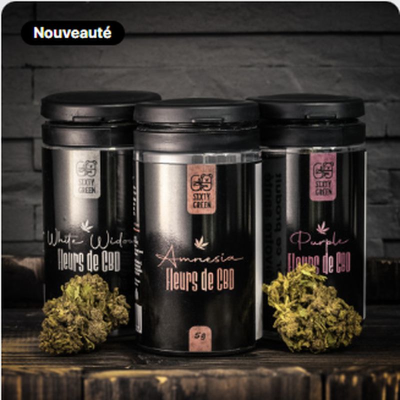Pack Fleurs de CBD 3×5gr