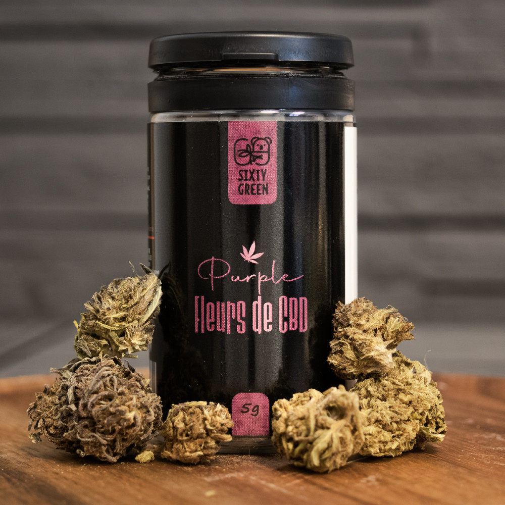 Fleurs de CBD Purple 5gr