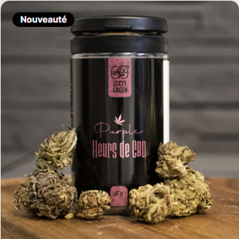 Fleurs de CBD Purple 5gr