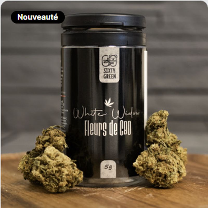 Fleurs de CBD White Widow 5gr